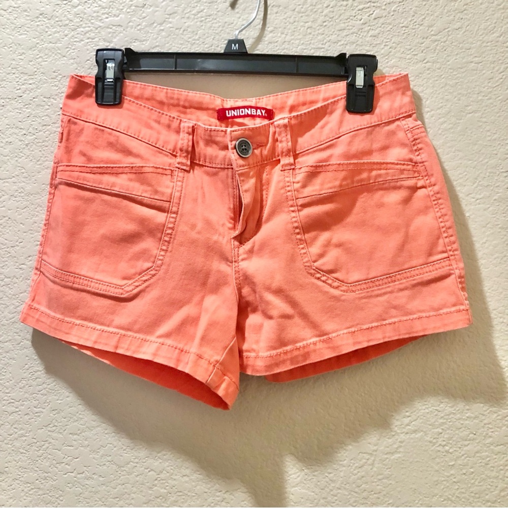 UNIONBAY Coral Denim-Style Women’s Shorts